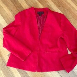 Killer red blazer!